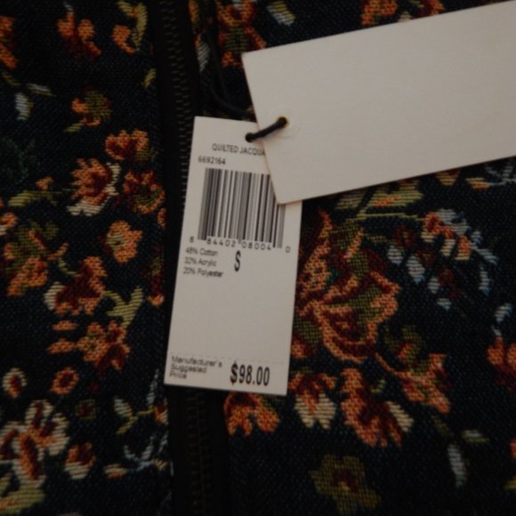 For the Republic/Urban Outfitters -Blank NYC Tapestry Flight Jacket - Picture 6 of 8